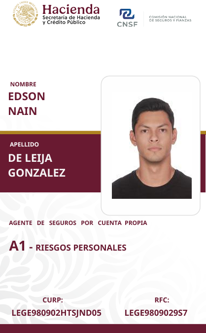Cédula Frente