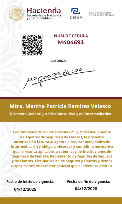 Cédula Reverso